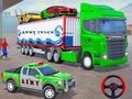 Juego Juego de transporte de camiones y coches del ejército  en línea