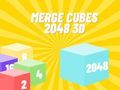 Juego Fusionar cubos 2048 modelo 3d  en línea