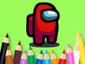 Juego Libro para colorear: Entre nosotros  en línea
