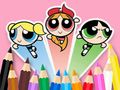 Juego Libro para colorear: Las Chicas Superpoderosas  en línea