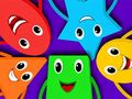 Juego Prueba para niños: formas coloridas  en línea