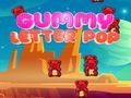 Juego Pop de letras gomosas  en línea