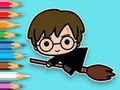 Juego Libro para colorear: Potter volador  en línea