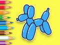 Juego Libro para colorear: Cachorro Globo  en línea