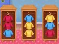 Juego El rompecabezas de clasificación de colores del armario  en línea
