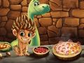 Juego La buena aventura culinaria de dinosaurios  en línea