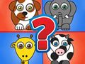 Juego Prueba para niños: sentido común animal  en línea