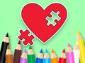 Juego Libro para colorear: Rompecabezas de corazones de BTS  en línea