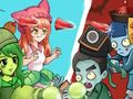 Juego Planta Chica Defensa Zombi  en línea
