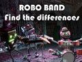 Juego Banda Robot - Encuentra las Diferencias  en línea