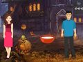 Juego Escape de pareja aterradora en la jungla  en línea