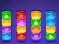 Juego Rompecabezas de clasificación de colores de caramelo  en línea