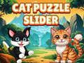 Juego Control deslizante de rompecabezas de gato  en línea