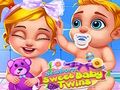 Juego Gemelos recién nacidos dulces  en línea