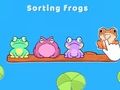 Juego Clasificando ranas  en línea
