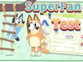 Juego Prueba para niños: Prueba de Bluey Superfan  en línea