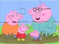 Juego Rompecabezas: Peppa Pig Charcos Lodosos  en línea
