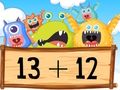 Juego Matemáticas monstruosas en línea Juego Matemáticas monstruosas en línea