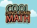 Juego Cool Dino Jump Matemáticas  en línea