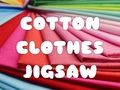 Juego Rompecabezas de ropa de algodón  en línea