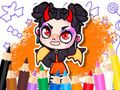 Juego Libro para colorear: Avatar World Cute Devil  en línea