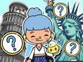 Juego Prueba para niños: viajes por el mundo  en línea