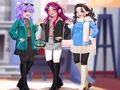 Juego Invierno femenino de moda  en línea