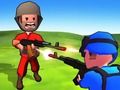 Juego Pequeño comandante. Rojo contra azul  en línea