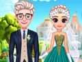 Juego Corona y vestido de boda de princesa  en línea