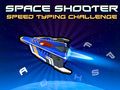 Juego Space Shooter: Desafío de mecanografía rápida  en línea