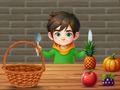 Juego Diversión recogiendo frutas  en línea
