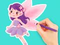 Juego Libro para colorear: Hada de las flores  en línea