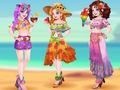 Juego Traje hawaiano femenino  en línea
