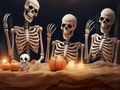 Juego Escape de la colonia de esqueletos de Halloween  en línea