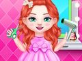Juego Peluquería Baby Bella Trenza  en línea