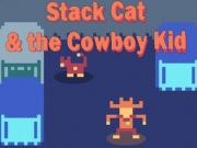 Juego Stack Cat y el niño vaquero  en línea