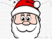 Juego Pintar con Papá Noel  en línea