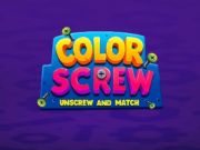 Juego Tornillo de color: desenroscar y combinar  en línea