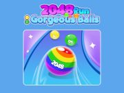 Juego 2048 Run: Bolas preciosas  en línea