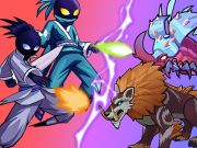 Juego Palo Ninja Supervivencia  en línea