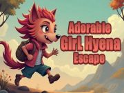 Juego Adorable niña hiena escapar  en línea