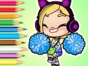 Juego Libro para colorear: Animadora del mundo Avatar  en línea