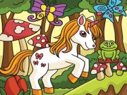 Juego Unicornio encuentra las diferencias  en línea