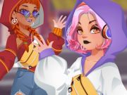 Juego Estilo de capucha adolescente  en línea