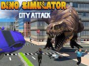 Juego Ataque de la ciudad del simulador de dinosaurios en línea Juego Ataque de la ciudad del simulador de dinosaurios en línea