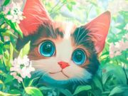 Juego Rompecabezas: Gato inocente  en línea