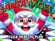 Juego Papá Noel golpea un topo  en línea