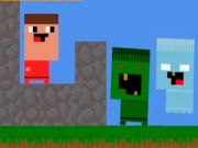 Juego Los Nubiks construyen una defensa contra los zombies.  en línea