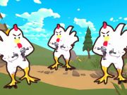 Juego Tirador de pollo io  en línea