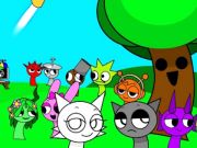 Juego Sprunki encuentra las diferencias  en línea